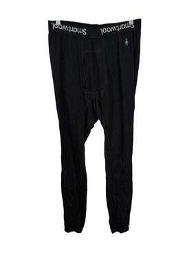 Smartwool Mens Merino 150 Base Layer Bottoms in Black Size large